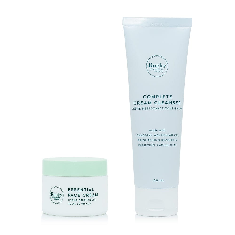 Essential Face Cream & Complete Cream Cleanser