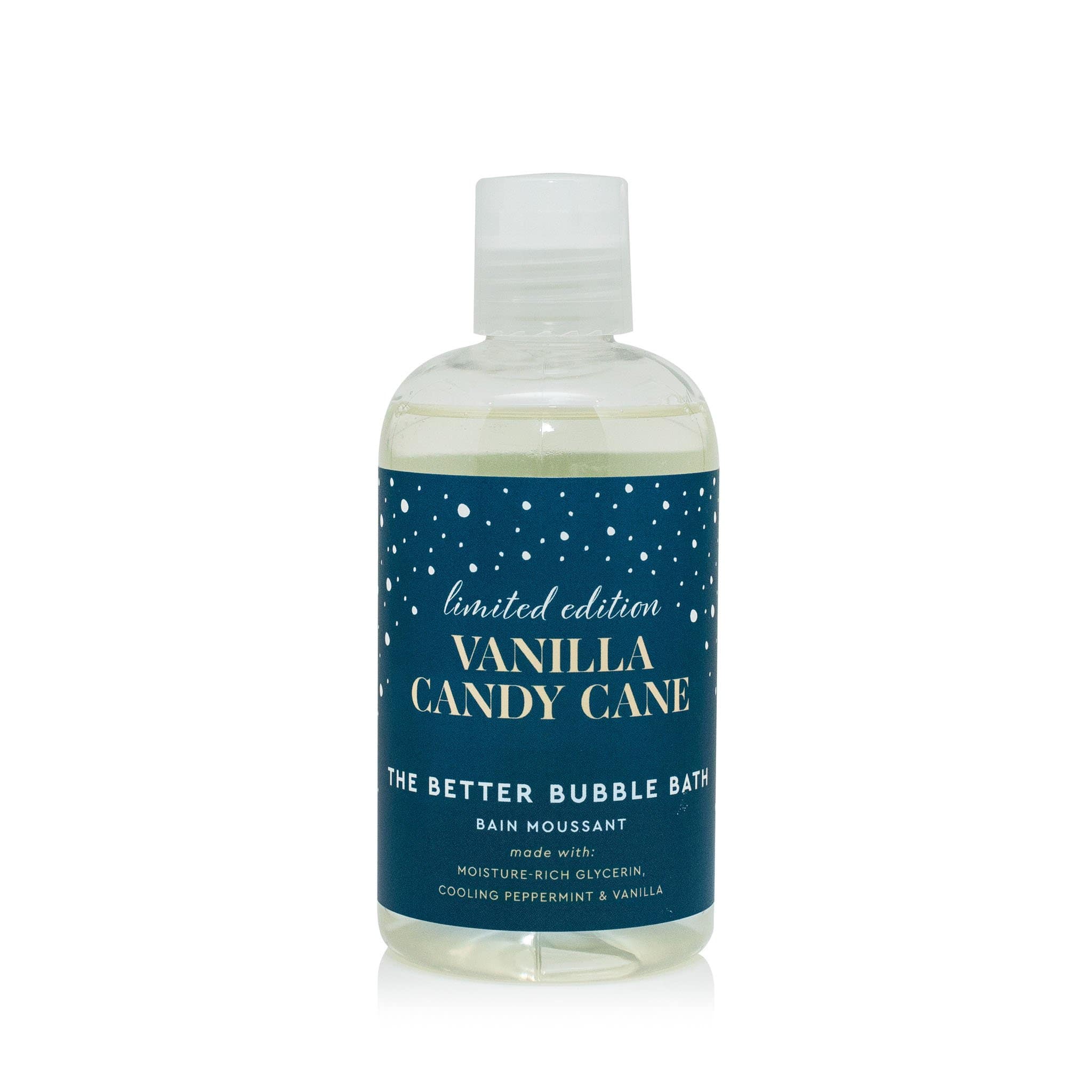 Candy Cane Bubble Scoop Solid Bubble Bath Sweet Mint Bath 