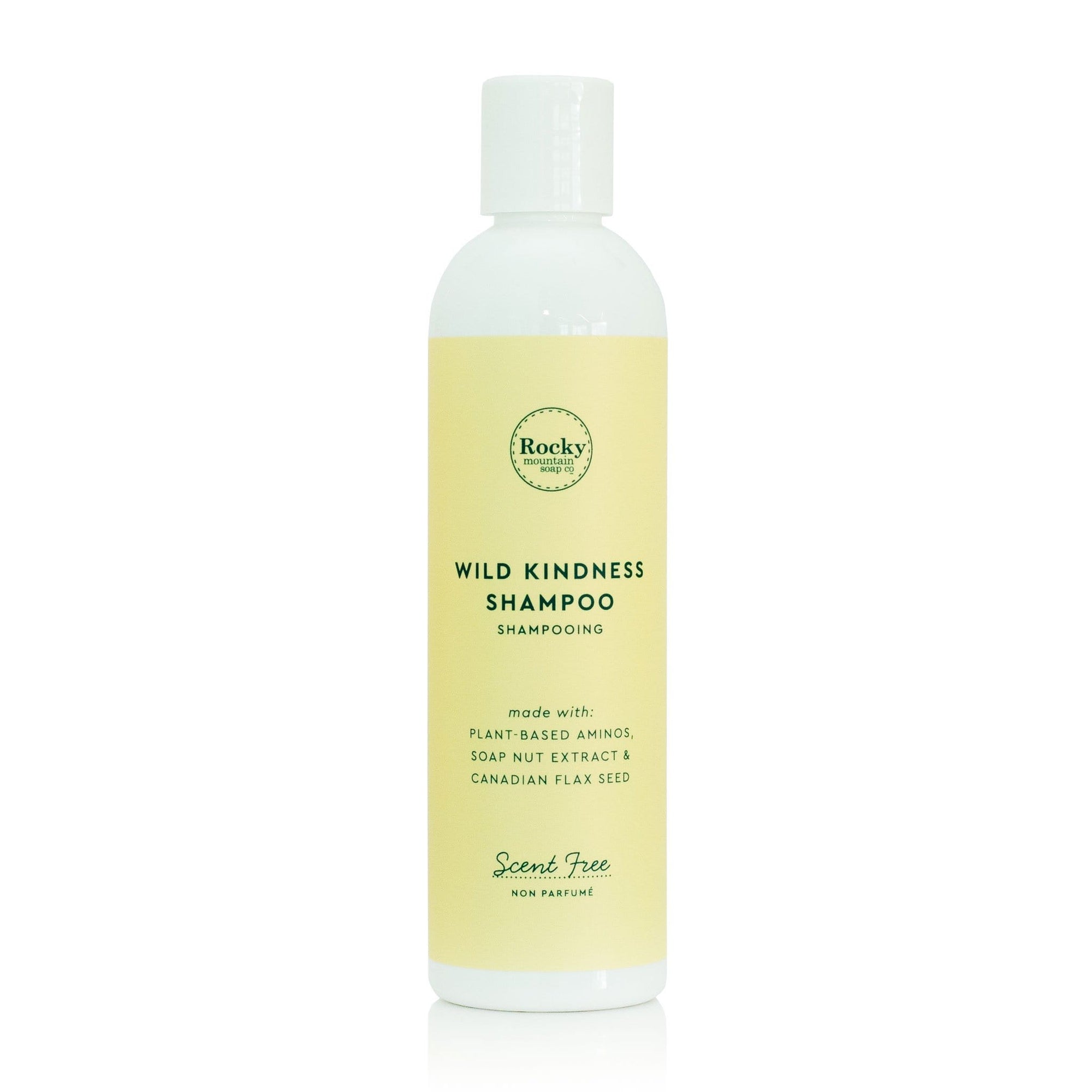 unscented natural shampoo in small size